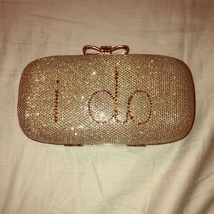 Gold Bridal Clutch